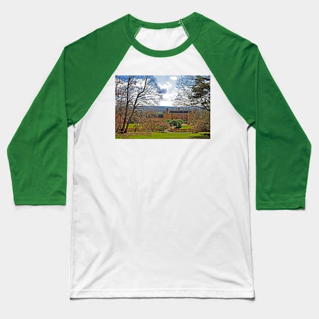 Batsford House Moreton In Marsh Cotswolds UK Baseball T-Shirt by AndyEvansPhotos